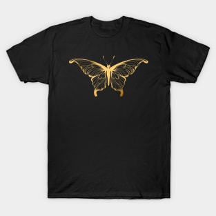 Gold Butterfly T-Shirt